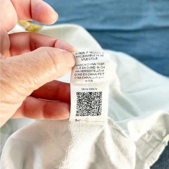 SHEIN Mens Sunflower Print Button-Down Shirt Top Cotton Collared Size L Large - Picture 5 of 6